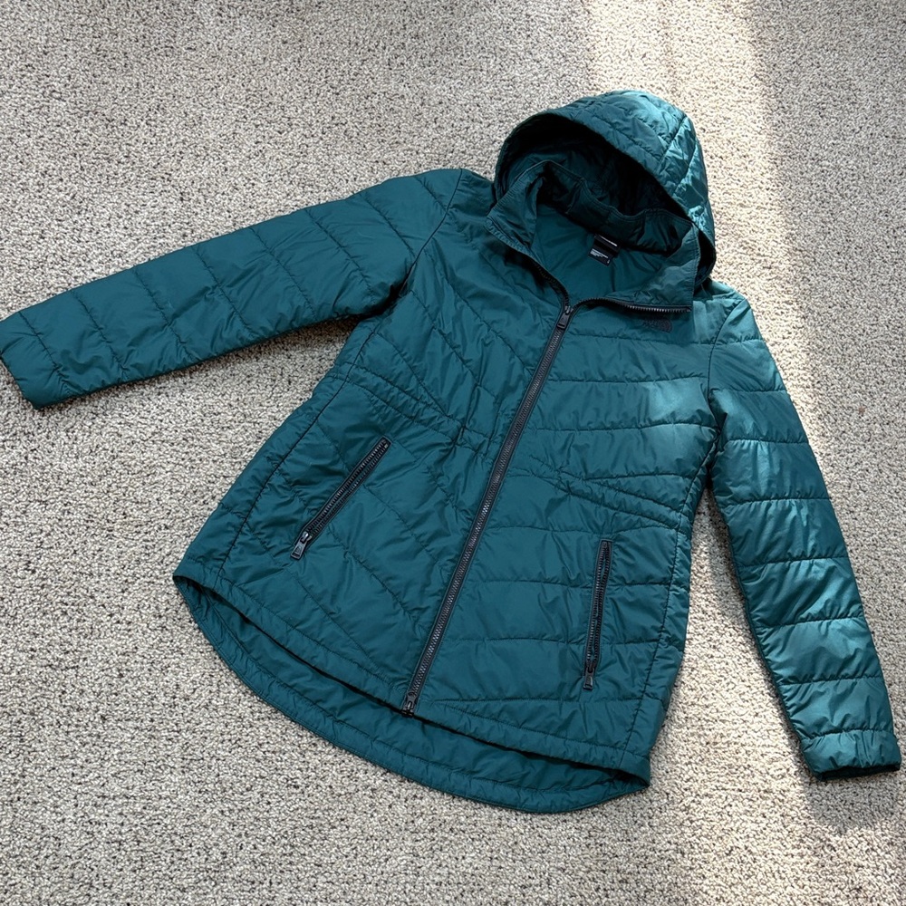 The North Face Women's Green Puffer Jacket